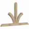 Ekena Millwork Richland Rough Sawn Timber Gable Bracket, Douglas Fir, 72"W x 42"H x 4"D x 4"F, 14/12 Pitch GBW072X42X0404RIC00RDF - alternate 2